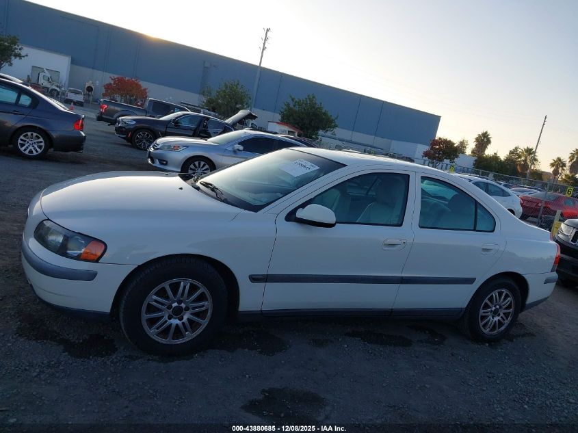 2003 Volvo S60 2.4 VIN: YV1RS64A832252962 Lot: 43880685