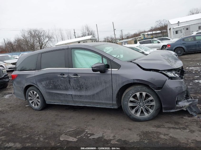 2024 Honda Odyssey Ex-L VIN: 5FNRL6H62RB039035 Lot: 43880699