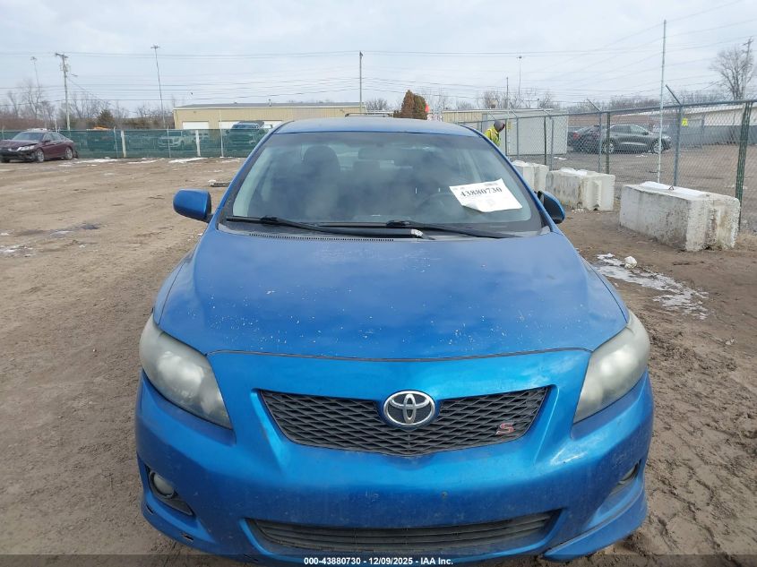 2009 Toyota Corolla S VIN: 1NXBU40E09Z105414 Lot: 43880730