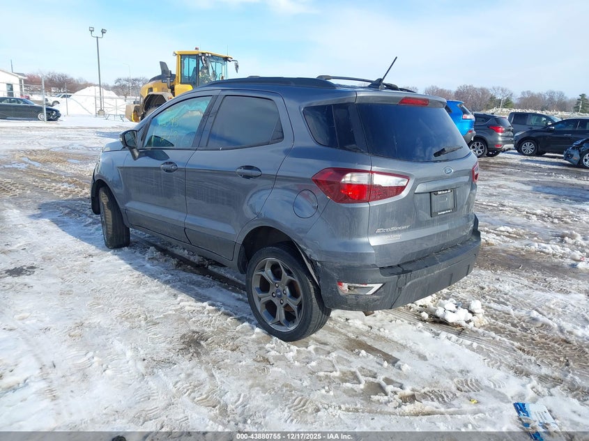 VIN MAJ6P1CL0JT182595 2018 FORD ECOSPORT SES