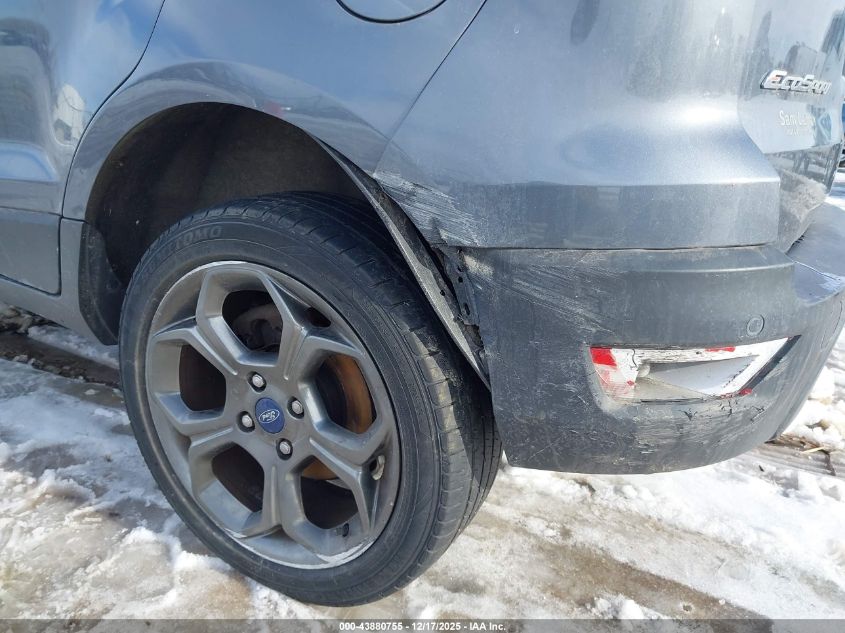 2018 Ford Ecosport Ses VIN: MAJ6P1CL0JT182595 Lot: 43880755