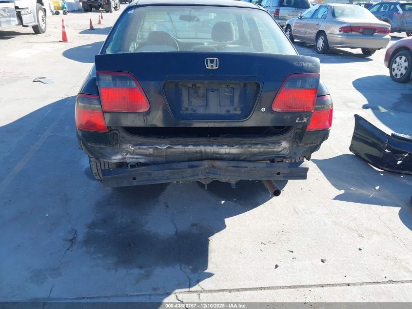 1999 Honda Civic Lx VIN: 2HGEJ6677XH578839 Lot: 43880767