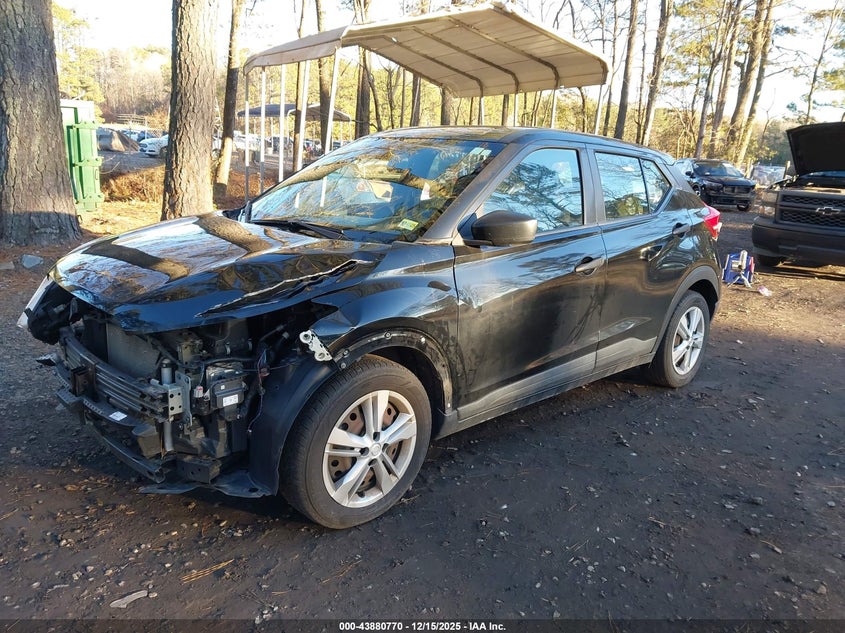 VIN 3N1CP5BV9LL496053 2020 NISSAN KICKS S XTRONIC CVT