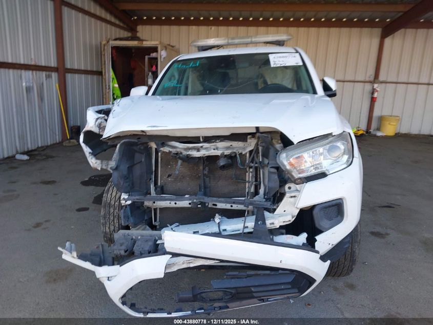 2020 Toyota Tacoma Sr VIN: 5TFAX5GN8LX180614 Lot: 43880778