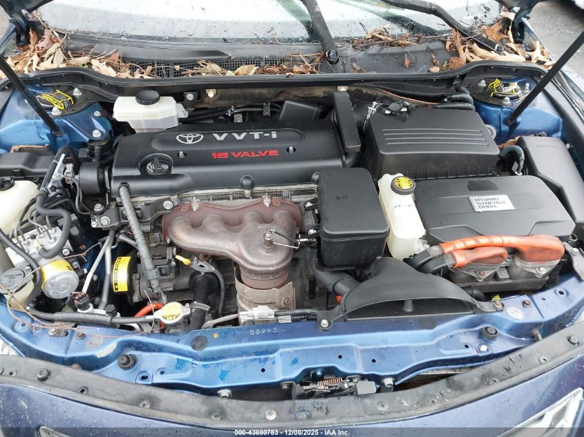 2008 Toyota Camry Hybrid VIN: 4T1BB46K18U861352 Lot: 43880783