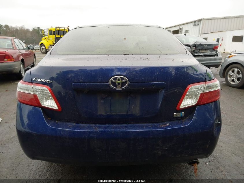 2008 Toyota Camry Hybrid VIN: 4T1BB46K18U861352 Lot: 43880783