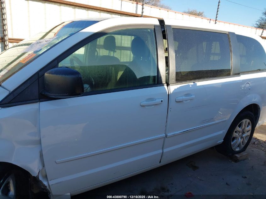 2017 Dodge Grand Caravan Se VIN: 2C4RDGBG7HR651898 Lot: 43880790