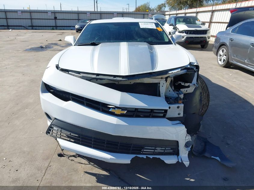 2014 Chevrolet Camaro 2Lt VIN: 2G1FC1E34E9178865 Lot: 43880792
