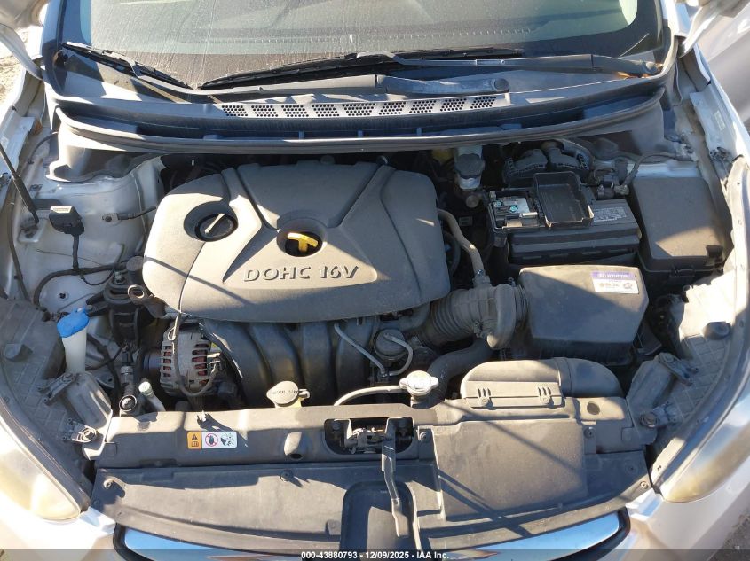 2013 Hyundai Elantra Gls/Limited VIN: KMHDH4AE3DU582729 Lot: 43880793