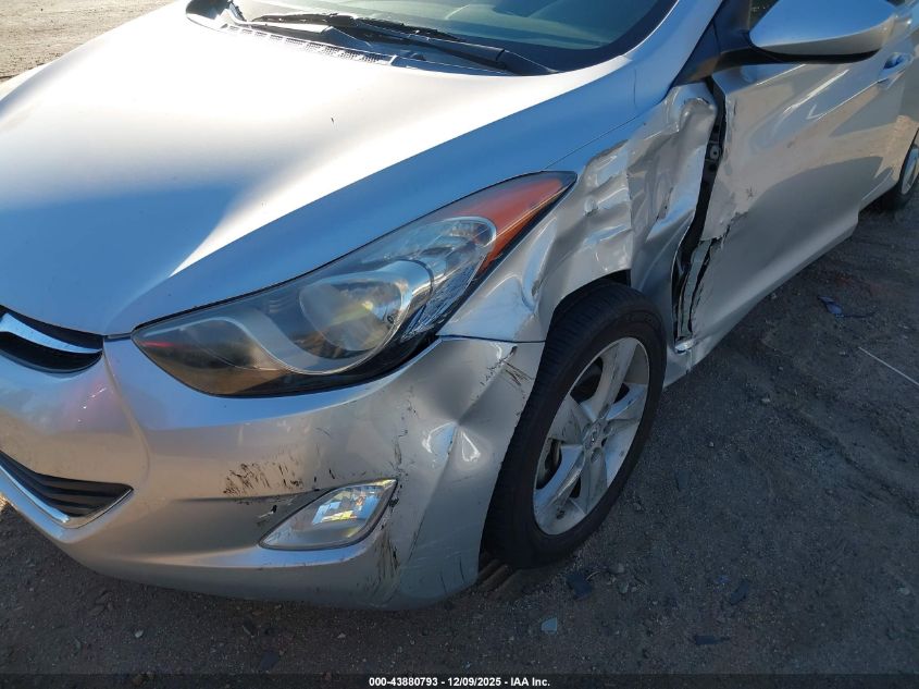 2013 Hyundai Elantra Gls/Limited VIN: KMHDH4AE3DU582729 Lot: 43880793