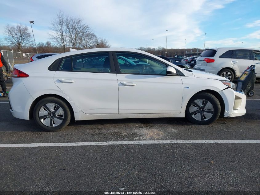 2018 Hyundai Ioniq Hybrid Blue VIN: KMHC65LC1JU087220 Lot: 43880794