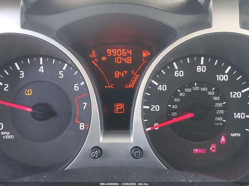 2011 Nissan Juke Sv VIN: JN8AF5MR5BT001241 Lot: 43880802