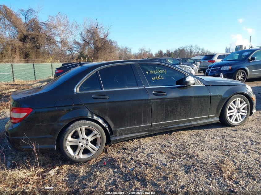 2009 Mercedes-Benz C 300 Luxury 4Matic/Sport 4Matic VIN: WDDGF81X29F214317 Lot: 43880804