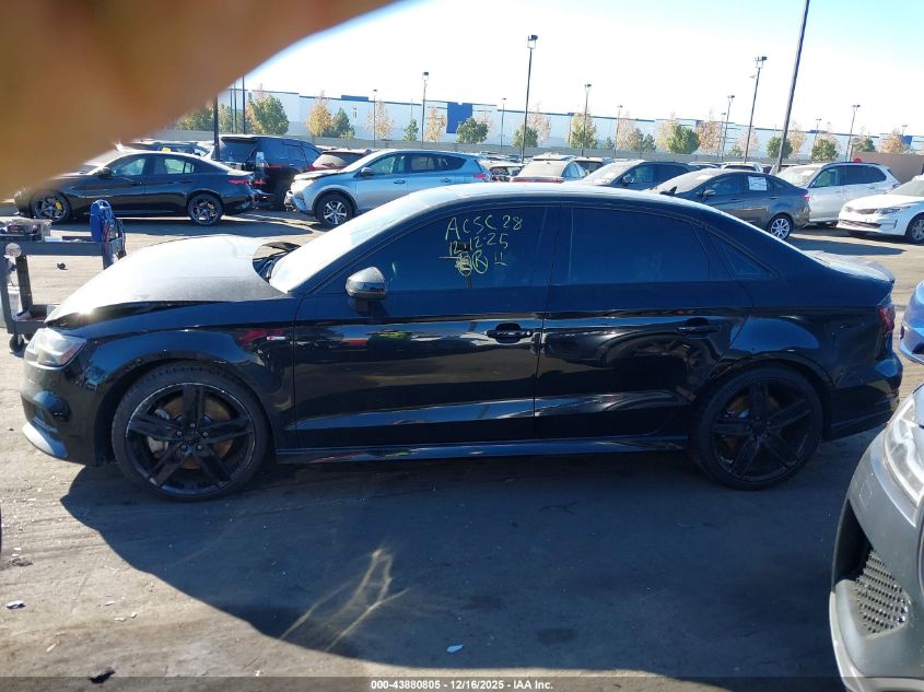 2020 Audi A3 Premium Plus 45 Tfsi S Line Quattro S Tronic VIN: WAUJEGFF0LA089090 Lot: 43880805