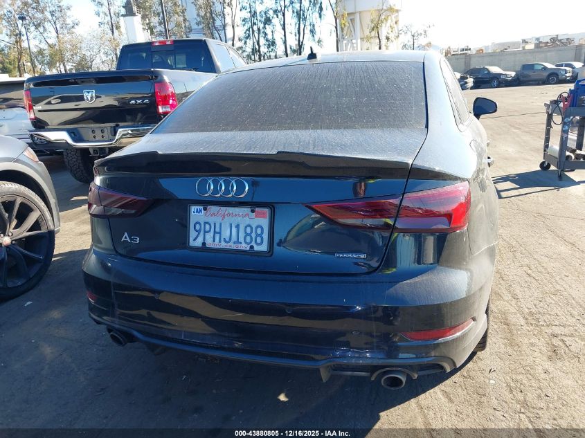 2020 Audi A3 Premium Plus 45 Tfsi S Line Quattro S Tronic VIN: WAUJEGFF0LA089090 Lot: 43880805