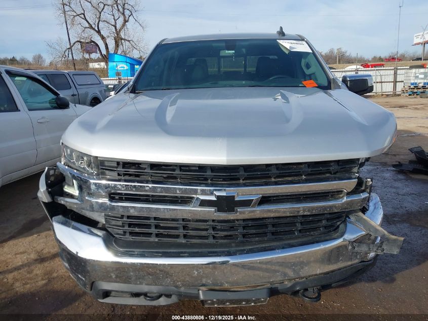 2022 Chevrolet Silverado 1500 Ltd 4Wd Short Bed Lt VIN: 3GCUYDED7NG112343 Lot: 43880806