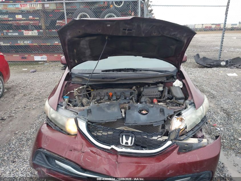 2013 Honda Civic Ex VIN: 19XFB2F81DE041120 Lot: 43880824