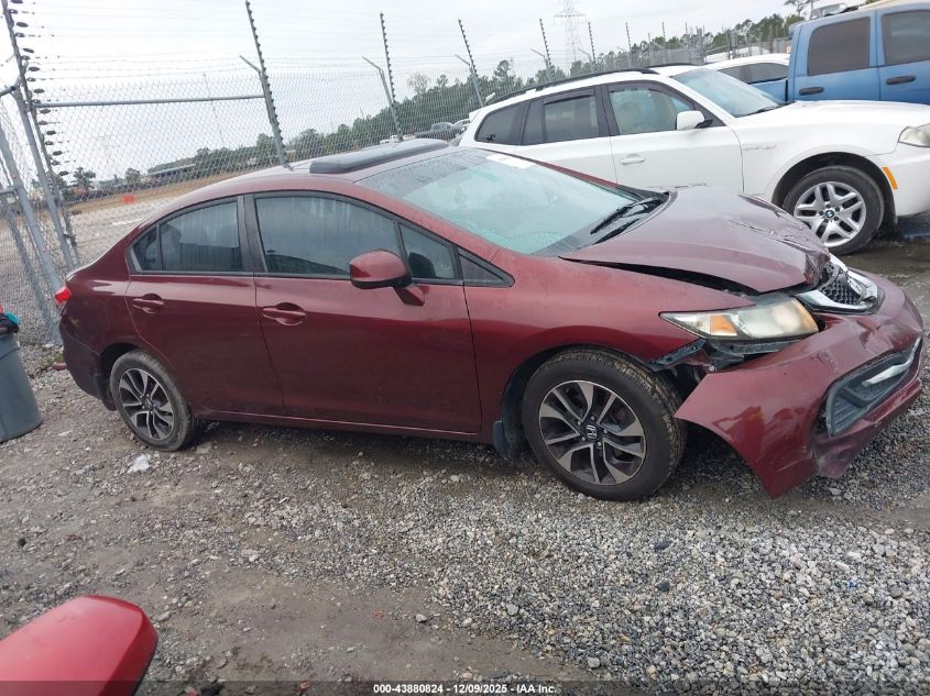 2013 Honda Civic Ex VIN: 19XFB2F81DE041120 Lot: 43880824