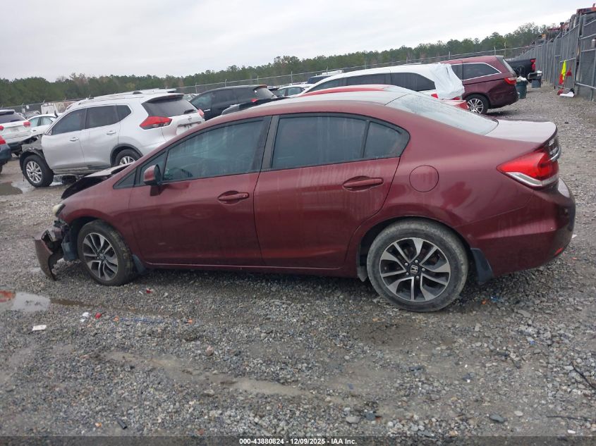 2013 Honda Civic Ex VIN: 19XFB2F81DE041120 Lot: 43880824