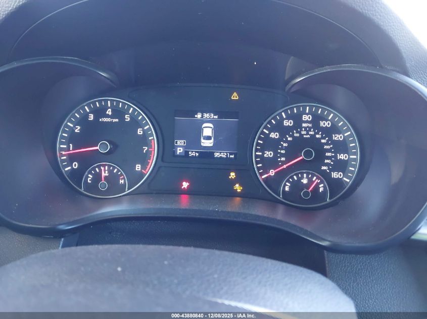 2020 Kia Optima Lx VIN: 5XXGT4L33LG431695 Lot: 43880840