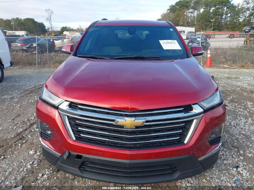 2022 Chevrolet Traverse Fwd Lt Cloth VIN: 1GNERGKW1NJ166493 Lot: 43880842