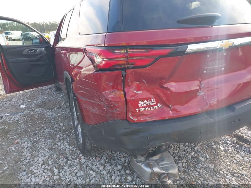 2022 Chevrolet Traverse Fwd Lt Cloth VIN: 1GNERGKW1NJ166493 Lot: 43880842