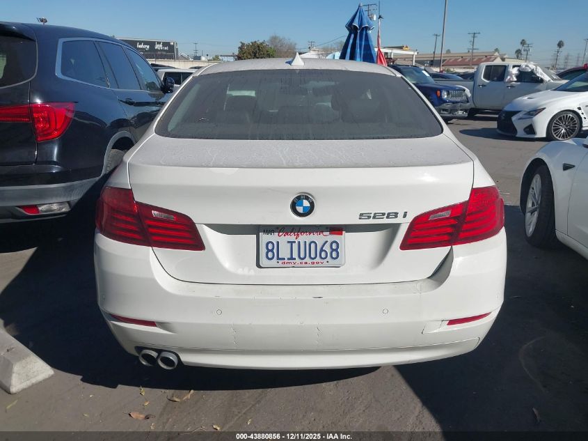 2016 BMW 528I VIN: WBA5A5C52GG352633 Lot: 43880856