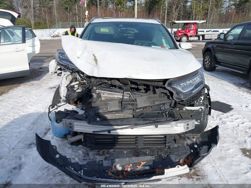 2019 Honda Cr-V Touring VIN: JHLRW2H92KX003905 Lot: 43880859