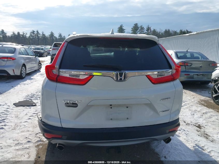 2019 Honda Cr-V Touring VIN: JHLRW2H92KX003905 Lot: 43880859