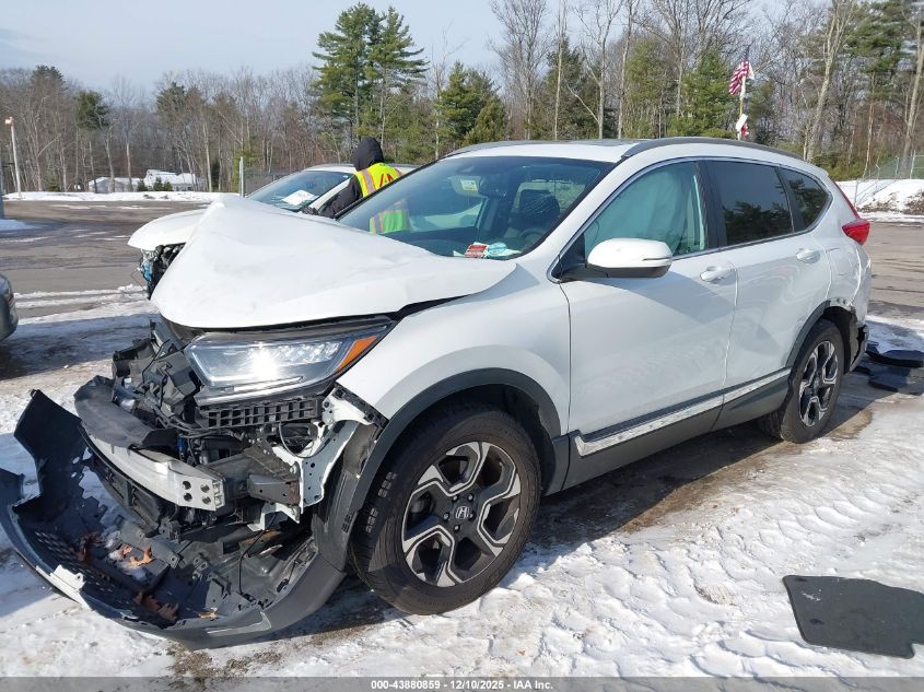 2019 Honda Cr-V Touring VIN: JHLRW2H92KX003905 Lot: 43880859