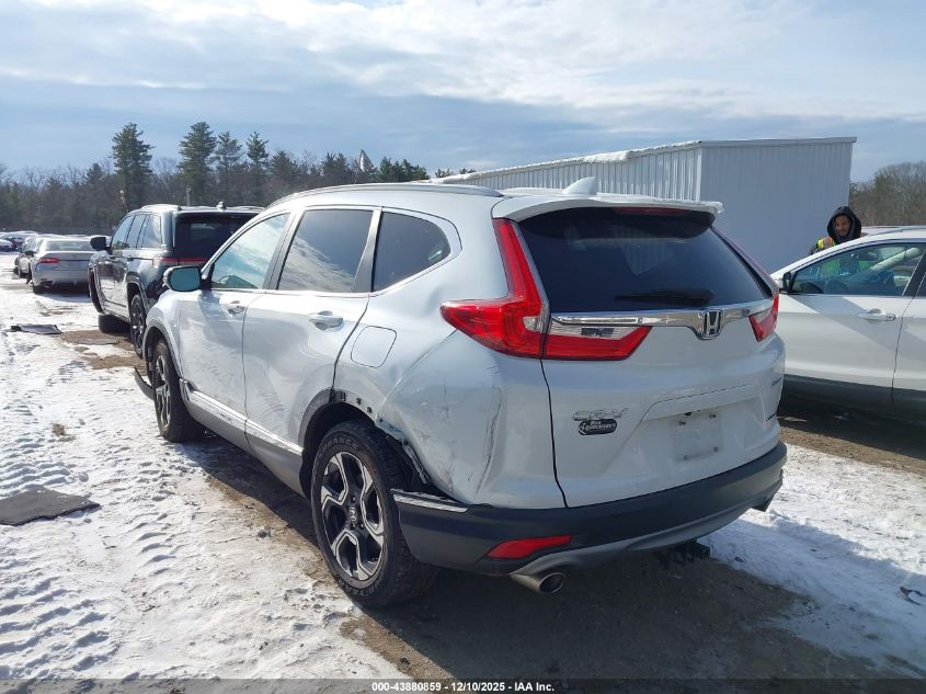 2019 Honda Cr-V Touring VIN: JHLRW2H92KX003905 Lot: 43880859
