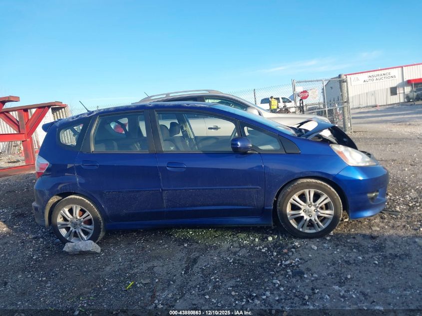 2010 Honda Fit Sport VIN: JHMGE8H40AS013535 Lot: 43880863