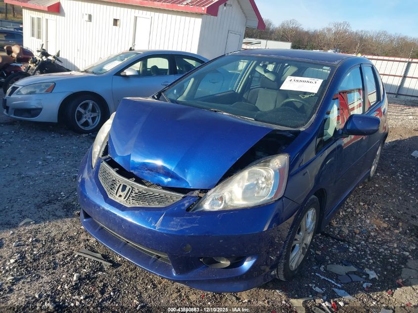 2010 Honda Fit Sport VIN: JHMGE8H40AS013535 Lot: 43880863