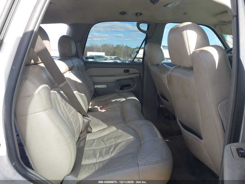 2001 Chevrolet Tahoe Lt VIN: 1GNEK13T51R110395 Lot: 43880870