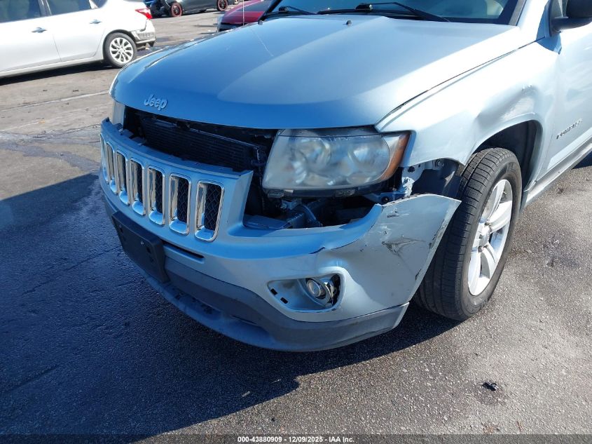 2013 Jeep Compass Latitude VIN: 1C4NJCEB3DD102373 Lot: 43880909