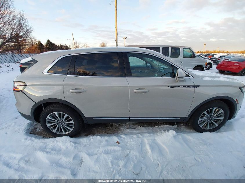 2019 Lincoln Nautilus Select VIN: 2LMPJ8K90KBL46959 Lot: 43880922