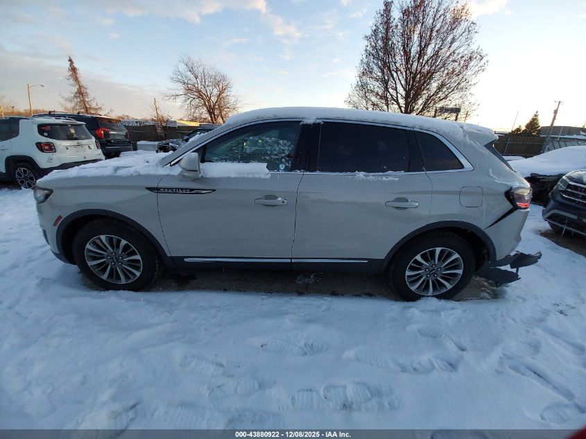 2019 Lincoln Nautilus Select VIN: 2LMPJ8K90KBL46959 Lot: 43880922