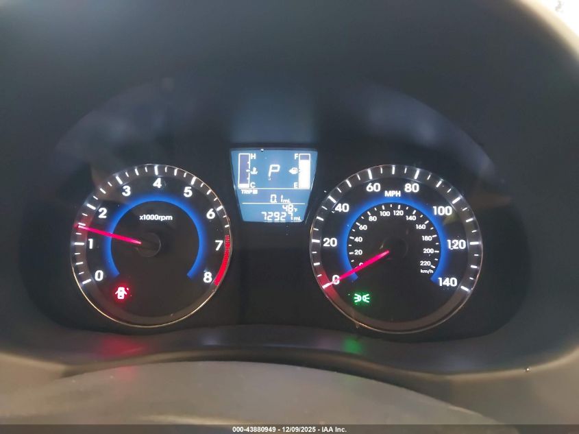 2015 Hyundai Accent Gls VIN: KMHCT4AE3FU818471 Lot: 43880949