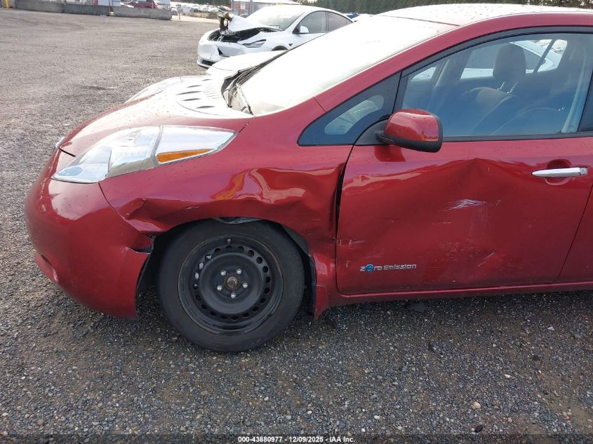 2015 Nissan Leaf S VIN: 1N4AZ0CP2FC307475 Lot: 43880977