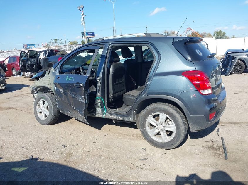 2021 Chevrolet Trax Awd Lt VIN: KL7CJPSB6MB325633 Lot: 43881017