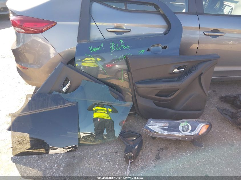 2021 Chevrolet Trax Awd Lt VIN: KL7CJPSB6MB325633 Lot: 43881017