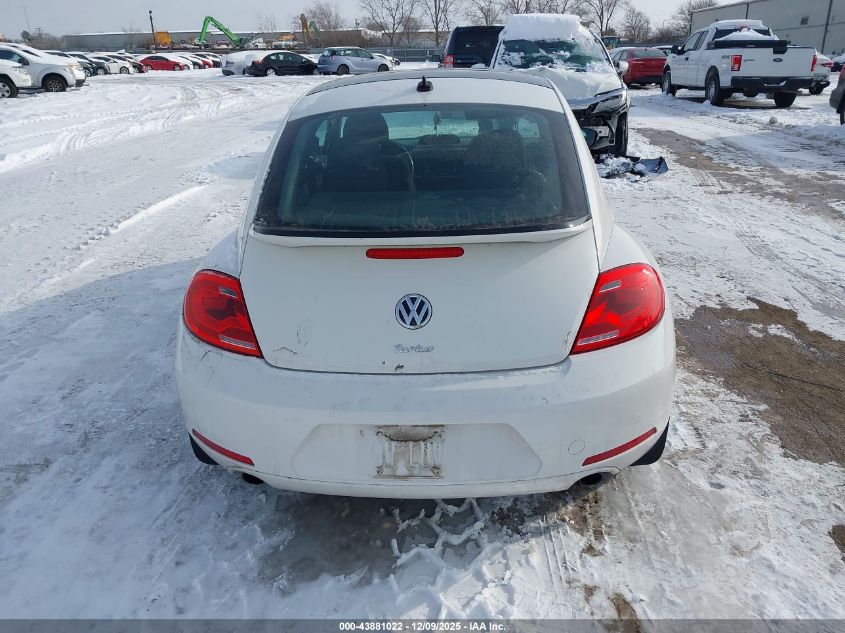 2013 Volkswagen Beetle Turbo VIN: 3VW4A7AT8DM655393 Lot: 43881022