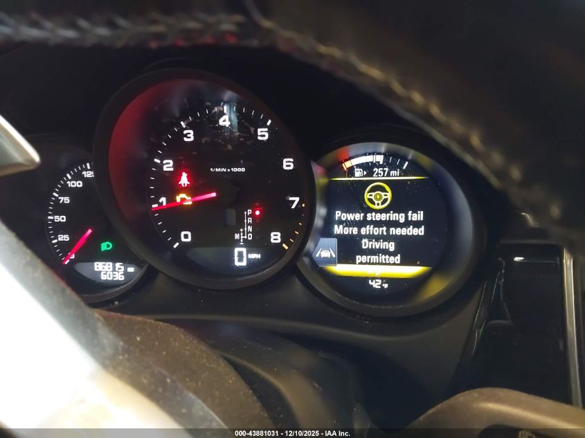 2017 Porsche Macan VIN: WP1AA2A57HLB03500 Lot: 43881031