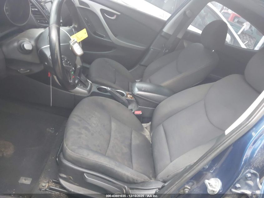 2016 Hyundai Elantra Value Edition VIN: 5NPDH4AE1GH730234 Lot: 43881035