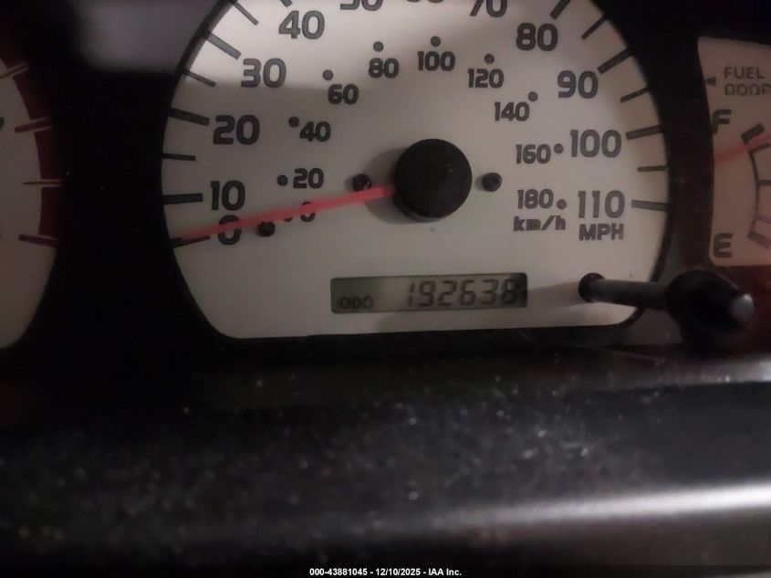 2003 Toyota Tacoma VIN: 5TEVL52N23Z264263 Lot: 43881045