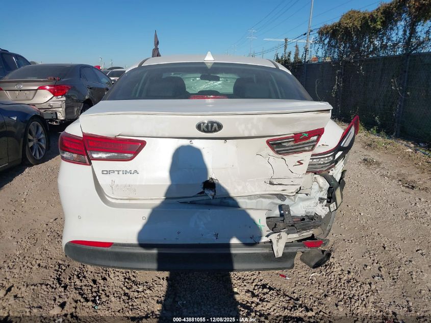 2018 Kia Optima S VIN: 5XXGT4L30JG234190 Lot: 43881055
