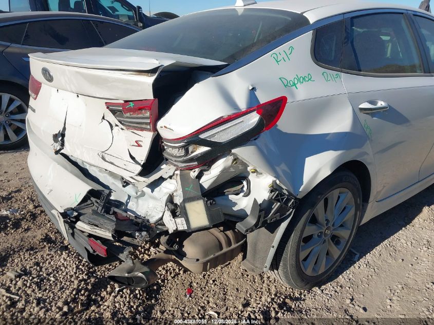 2018 Kia Optima S VIN: 5XXGT4L30JG234190 Lot: 43881055