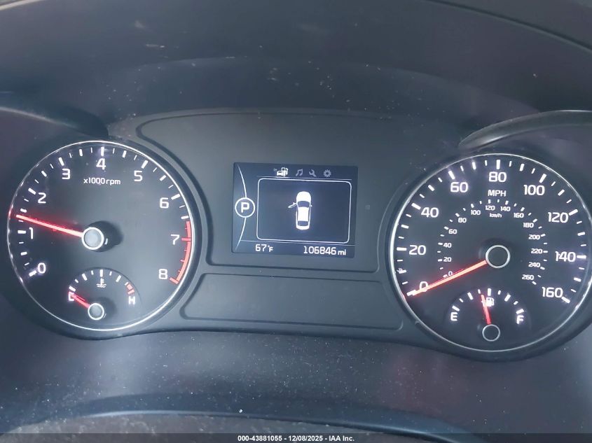 2018 Kia Optima S VIN: 5XXGT4L30JG234190 Lot: 43881055