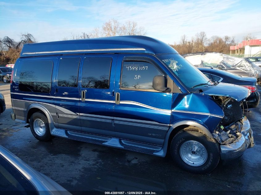 2000 Chevrolet Express Upfitter Pkg. VIN: 1GBFG15R2Y1167117 Lot: 43881057