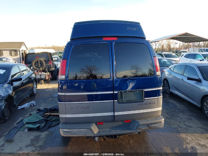 2000 Chevrolet Express Upfitter Pkg. VIN: 1GBFG15R2Y1167117 Lot: 43881057